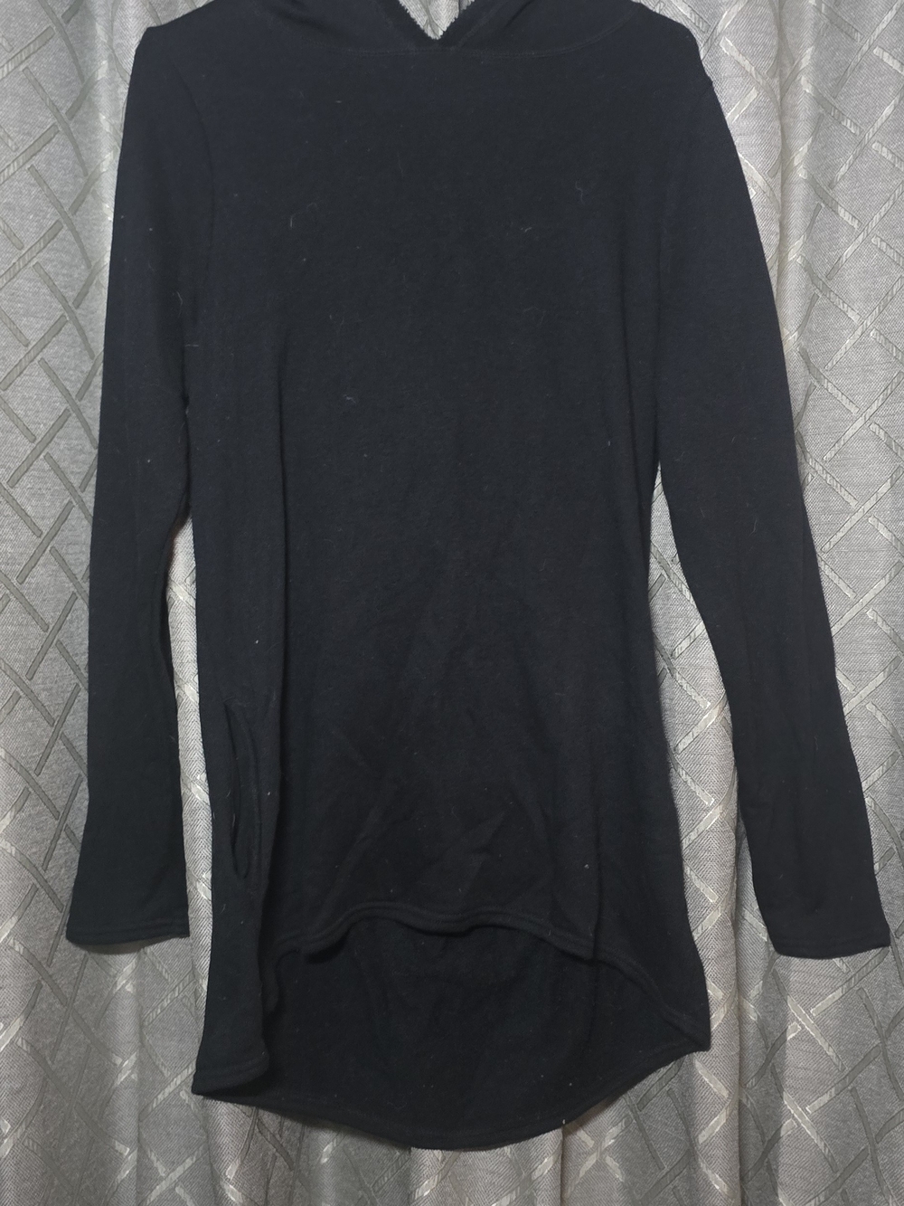 Mossimo Supply Co. Black Lightweight Hooded Long-Sleeve Babywearing Hoodie
